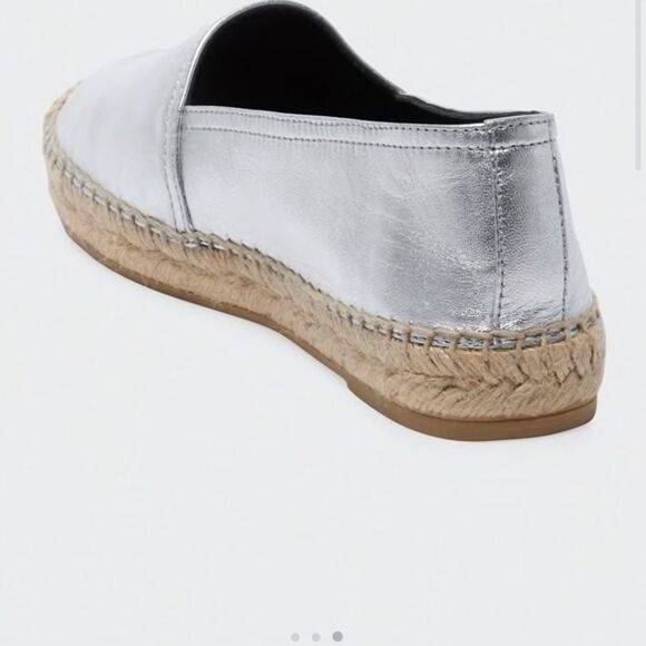 SAINT LAURENT YSL Flat Metallic Espadrilles US Size 6.5 Euro Size 36.5 - Picture 3 of 11